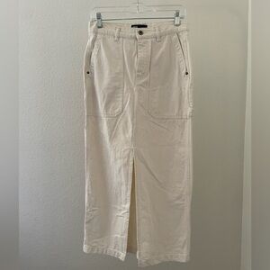 Women’s Zara ZW premium worker skirt